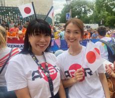 《パリ五輪直送ルポ》元テレ東・福田典子さんとモンマルトルの丘でばったり！　自転車ロードレース・新城幸也選手の妻・美和さんとの交流