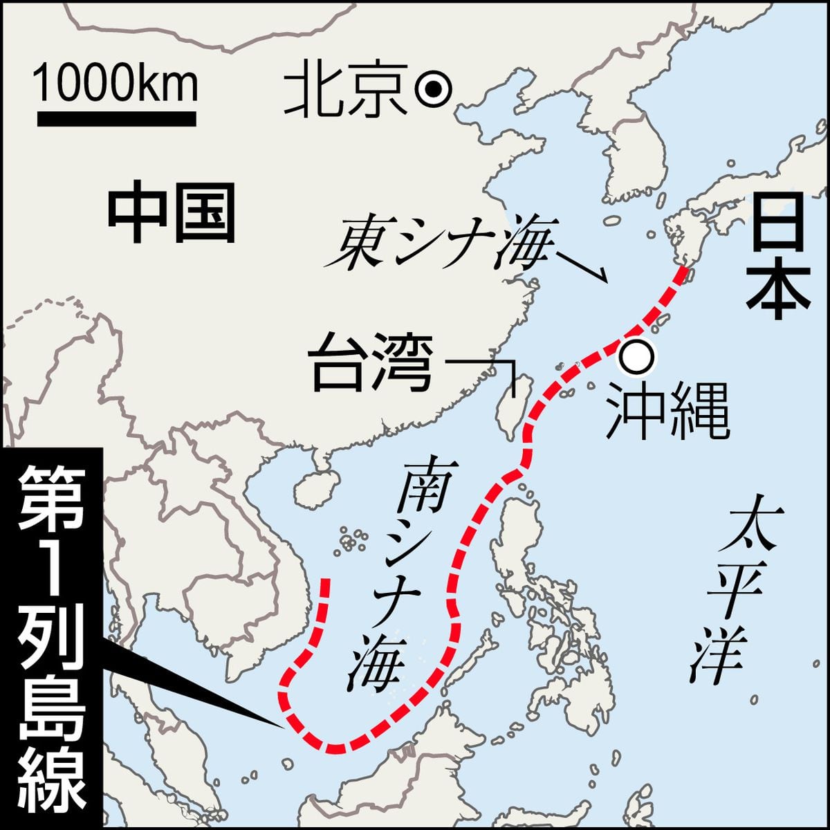 中国軍艦「第1列島線」に100隻展開の狙い　過去最大規模「海上軍事行動」と台湾　今までとレベルが違う「〝要の国家〟にも力を誇示か」