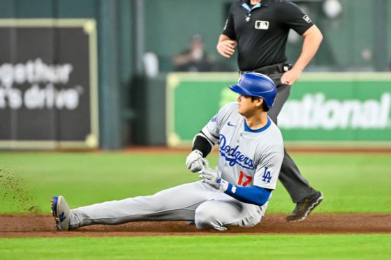 大谷翔平、今季2度目の4戦連続盗塁　日本人最長タイ記録…ボール直撃のアクシデントも