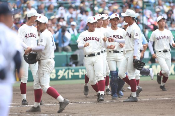 甲子園で“異様な光景”「圧が凄い」　大集結の早実応援団にX騒然「慶応を思い出すな」