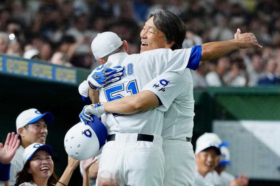 イチロー氏が3失点完投勝利＆4安打　松井秀喜氏は足負傷も衝撃3ラン…レジェンドが躍動