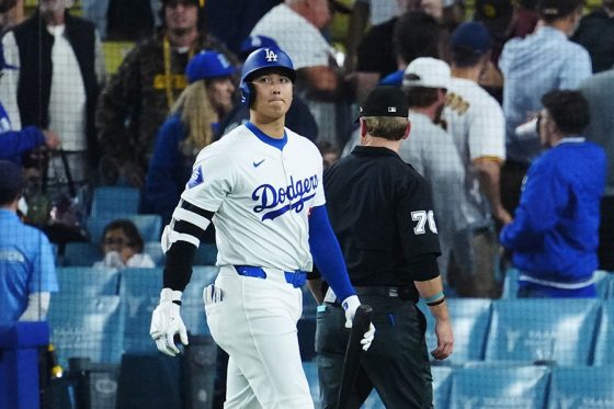 大谷直前に…「最も受け入れがたい終わり方」　LA実況席に溢れたため息「ありえない」