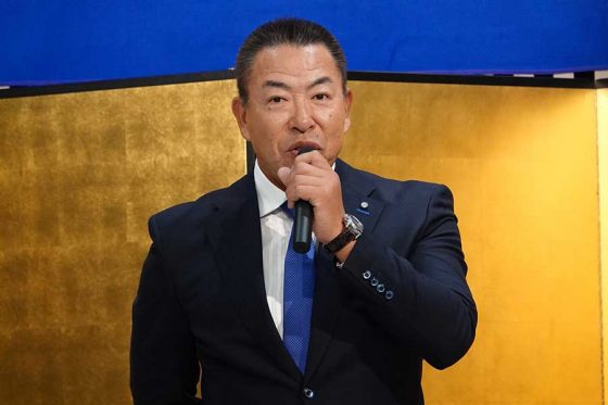 中日・井上一樹新監督が就任会見「責任重大」　3年連続最下位から脱出へ「恩返しを」