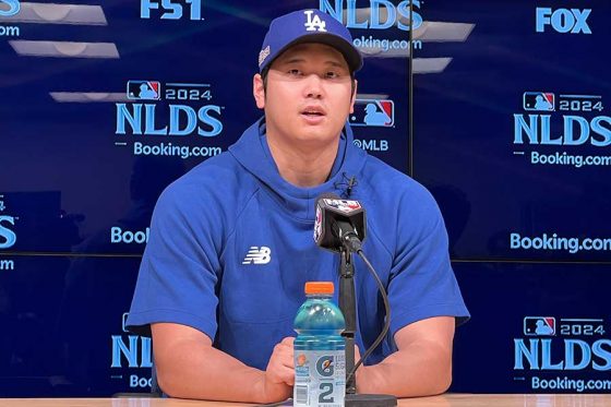 大谷翔平、珍しい“激怒”は「もう忘れました」　審判に打球当たりアウト…報道陣の笑い誘う