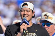 大谷翔平「本当に光栄です」　3度目のMVPにファンへ感謝「またフィールドでお会いできることを」