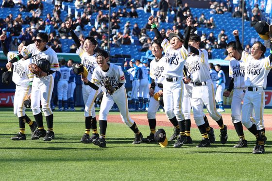 ソフトバンクジュニアが優勝　15年ぶり2度目…“逸材小学生”集う12球団トーナメント記念大会制す