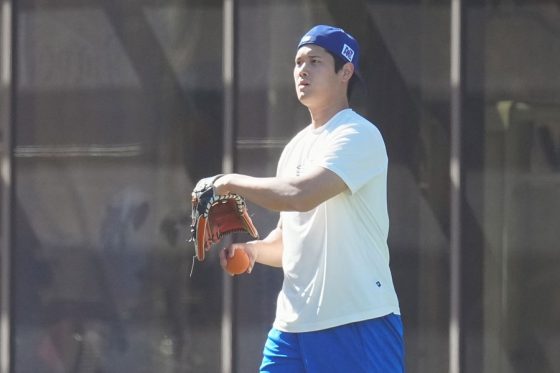 大谷翔平の“近影”に米ファン注目　1014億円契約も納得、響く轟音「史上最高の選手」