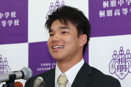 森井翔太郎、大谷翔平との対戦は投打「どっちも嫌です」　同じ二刀流も「今は見えない存在」