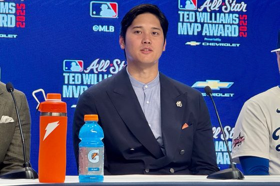 大谷翔平「いい時間を過ごせた」 CY賞左腕から安打「渋いヒット