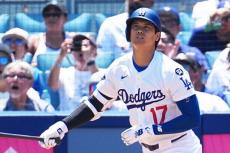 大谷翔平選手 歴史を独占する大谷翔平 MLB史で際立つ…「46-44-41-34」が物語る