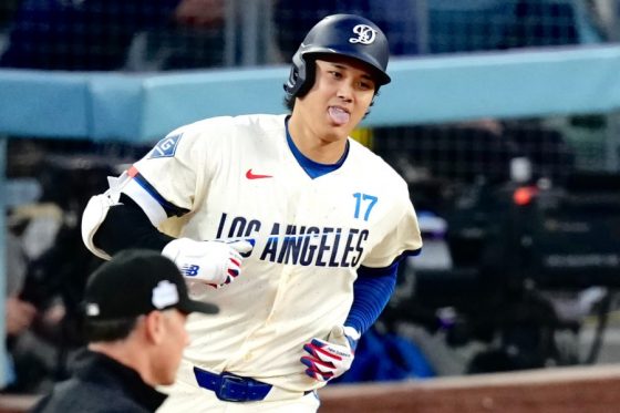 ド軍9点大勝 大谷翔平が7戦ぶり11号、初回2安打の珍事も…由伸は8回1