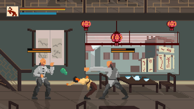 アチョー！ 酔拳から蟷螂拳まで様々な流派をマスターするドット絵カンフーACT『Five Gods of Kung Fu』配信開始