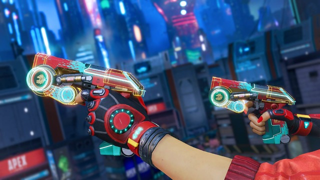 サイバーパンクな新マップも登場する『Apex Legends』新シーズン「Shockwave」ではついに2丁拳銃が使えるように！メディア向けセッションレポ