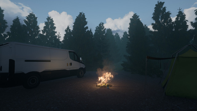 森のキャンプ場に訪れる怪物の恐怖……ホラーADV『Creepy Camping』Steamでリリース！9月21日まで記念セールも実施中