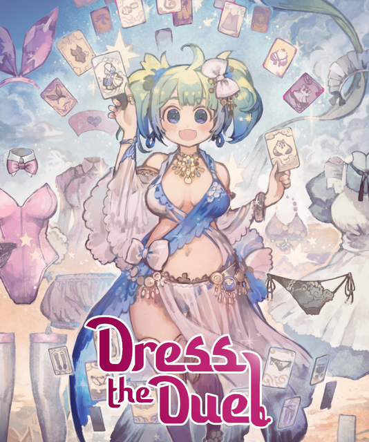 衣装の着せ替えでデュエルする新感覚デッキ構築型ローグライク『Dress the Duel』Steamストアページが公開―重ね着でシナジー発動、脱衣で強力な効果も