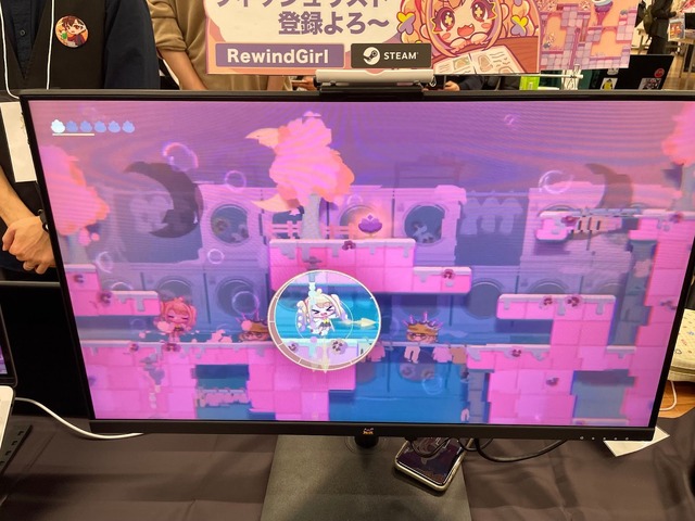 イマドキギャルがタイムリープ！パズルACTとヤバ過ぎるストーリーが光る『RewindGirl』【東京ゲームダンジョン6】