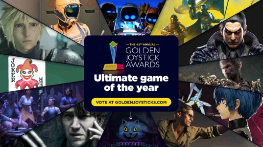 第42回「Golden Joystick Awards 2024」年間最優秀ゲーム賞の一般投票がスタート、『メタファー』『黒神話』などノミネートに