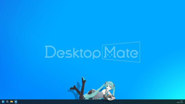 マスコットがデスクトップを駆け回る『Desktop Mate』Steamで2025年1月8日リリース決定―キャラ追加DLCに初音ミク登場