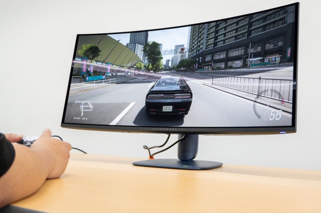 34インチ×曲面の大迫力】「Alienware 34 280 Hz QD-OLEDゲーミング