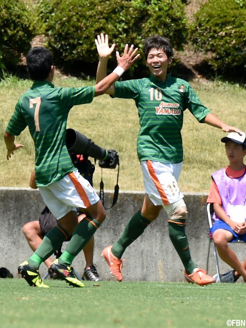 [総体]青森山田が広島皆実を下し9年ぶりの準決勝へ(8枚)