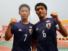 [AFC U-16選手権]堂安先制!菅弾丸FK!U-16日本代表が初戦で2ゴール(6枚)