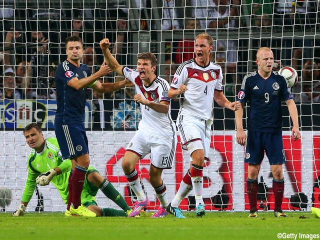 [EURO予選]波乱の幕開け…ポルトガル、ギリシャが格下に不覚、ドイツはミュラー2発も辛勝発進