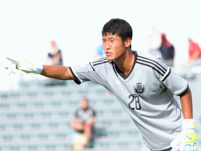 [MOM310]専修大GK蔦颯(1年)_初先発の1年生GKが全日本GK不在の危機救う