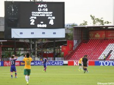 AFC U-16選手権]U-16日本代表はオーストラリアに4失点敗戦・・・グループ2位で準々決勝へ