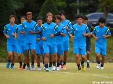 [アジア大会]準々決勝で韓国と激突、調整するU-21代表(12枚)