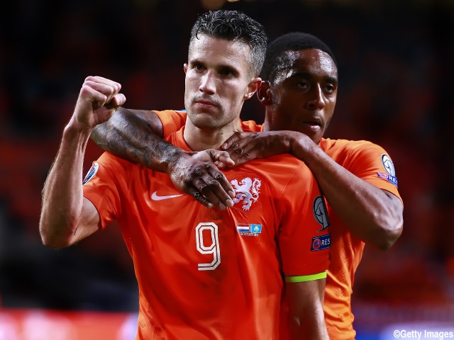 [EURO予選]先制許すも…世界3位オランダは逆転勝ち(12枚)