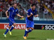 [EURO予選]イタリアはFWペッレの代表初ゴールでマルタに辛勝(8枚)