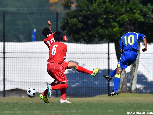 [国体少年男子]鹿児島が橘田、増田のゴールで埼玉撃破(12枚)