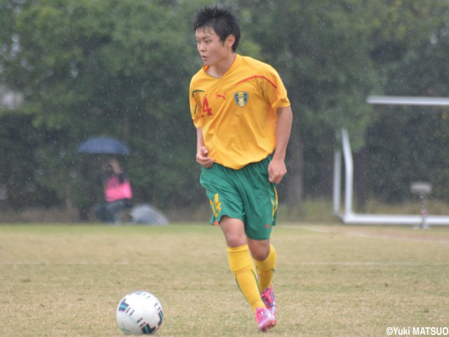 [MOM1203]星稜MF阿部雅志(2年)_日々の努力で成長、U-16日本代表MFが石川MVP