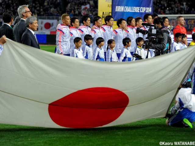 最新FIFAランク発表:日本は11月連勝も順位1つ下げる…豪州は100位台に転落