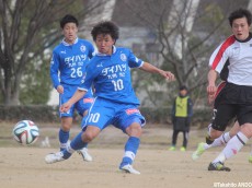 [プレミアリーグ参入戦]粘り強く攻めた大分U-18、山崎決勝ミドルでプレミア王手!