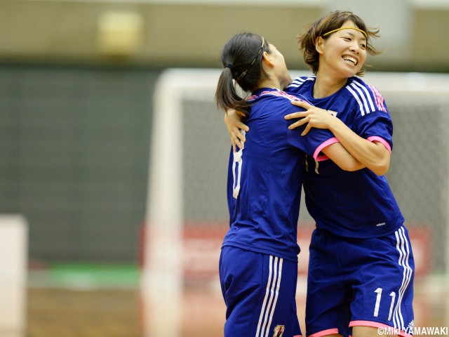 フットサル日本女子は台湾に逆転勝利で国内初ゲームを白星で飾る