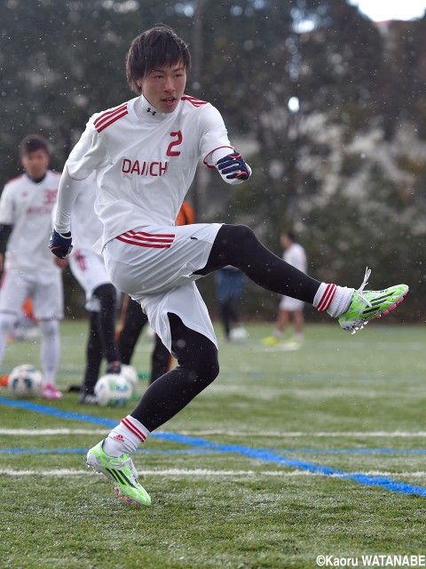 [選手権]茨城決勝でスーパーゴール!第一学院MF畠山翔太「日本一になって感謝の気持ちを伝えたい」