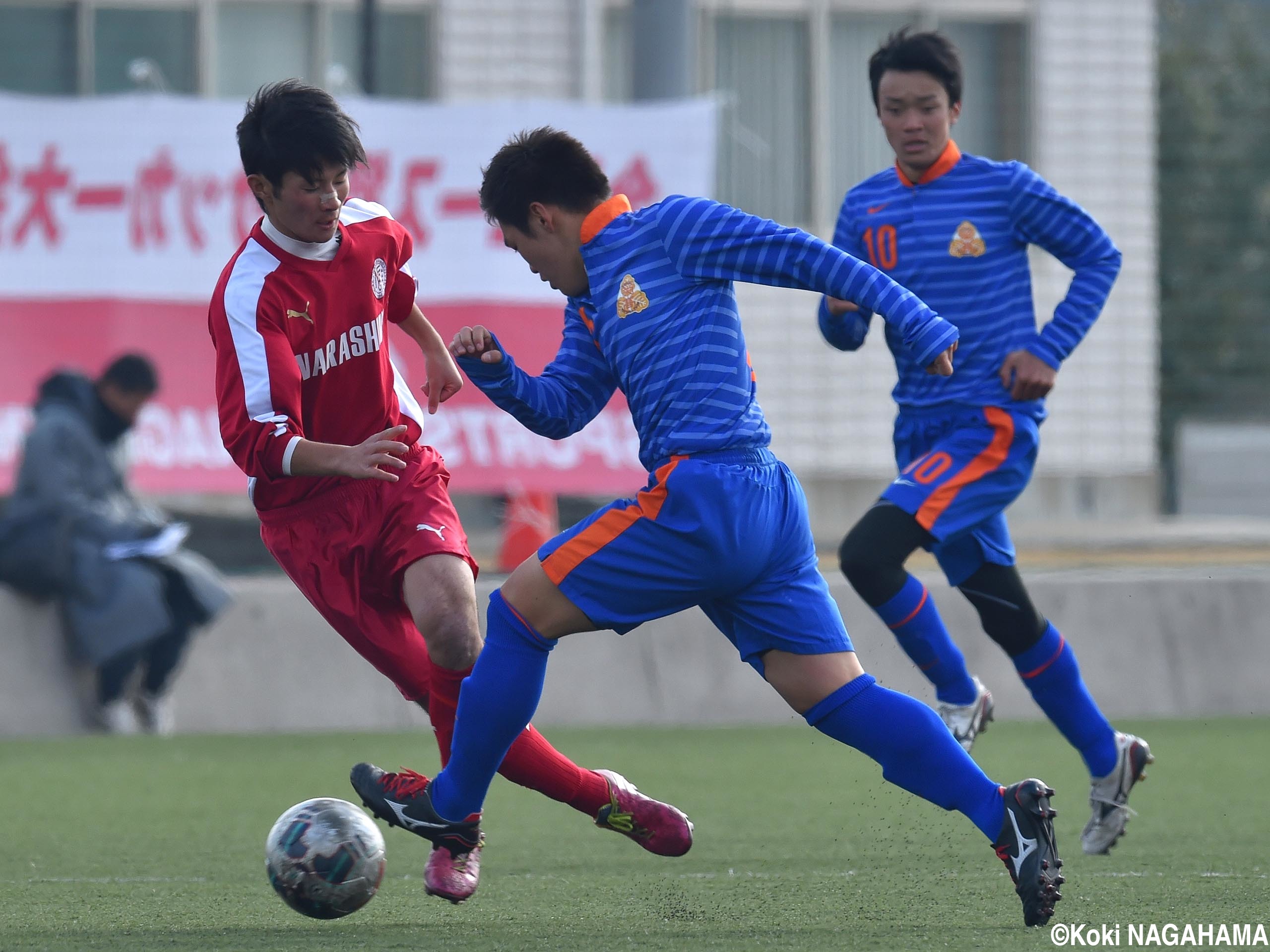 横山杯]名門・習志野先制も、埼玉栄がU-17代表FW高橋の鮮烈同点
