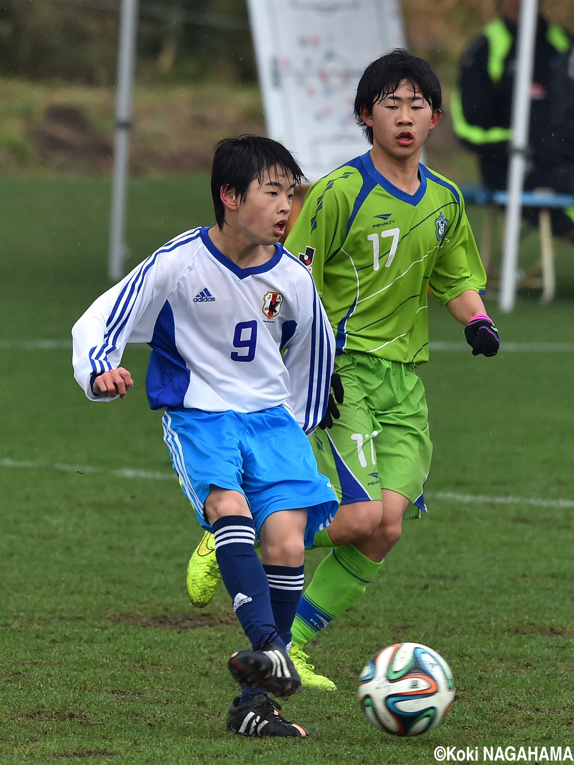 U 15日本代表候補練習試合 Mf本間至恩 Mf五十嵐新 Df池田蓮 Mf江口輝 8枚 記事詳細 Infoseekニュース