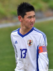 U-15日本代表候補練習試合、MF平川怜、MF町田福人、DF栗原秀輔、DF鈴木駿之助(8枚)