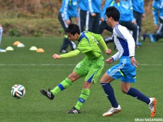 [練習試合]湘南ユースが1-0でU-15代表候補を退ける(4枚)