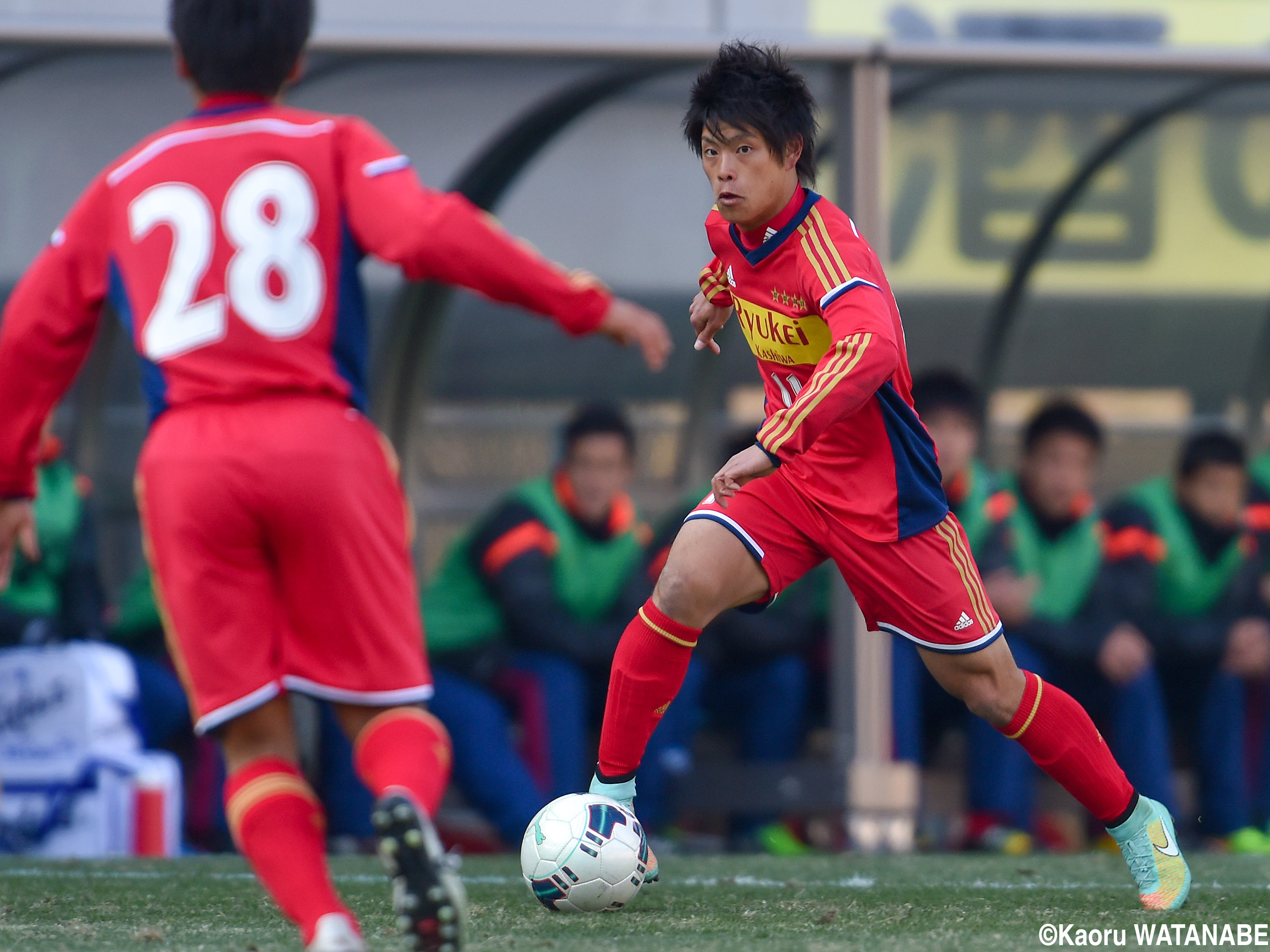 夏冬日本一の流通経済大新入部員に日本高校選抜MF久保やU-17日本代表MF