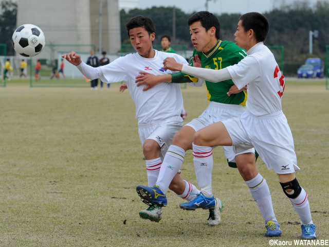 [ミズノカップIN香川]秋山Vヘッド!地元・香川西が新2年生メンバーの静岡学園に逆転勝ち!!