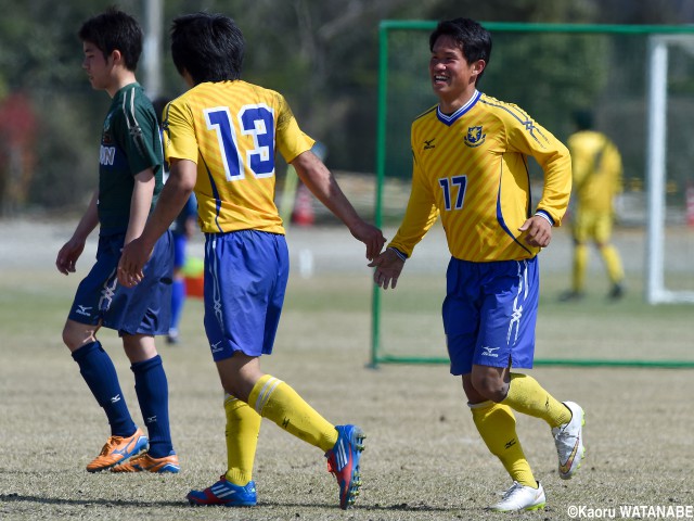 [ミズノカップIN香川]櫻井駿&大竹凌のゴールで仙台育英が広島観音に完封勝利(16枚)