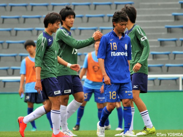 [全日本大学選抜]端山と呉屋のゴールで浦安に競り勝つ