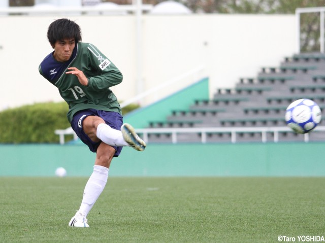 [全日本大学選抜]招集外を乗り越え…這い上がってきたMF端山が結果残す