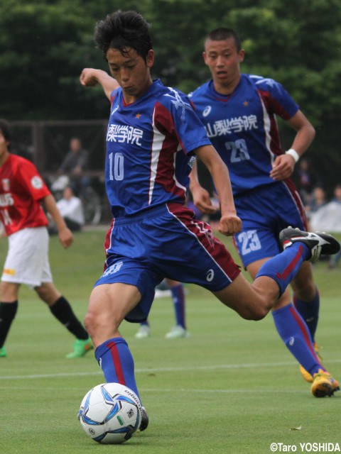 [プリンスリーグ関東]戦う姿勢学んだ山梨学院が全員サッカーで首位撃破!(20枚)