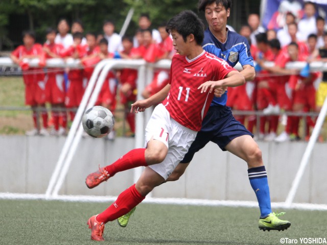 [総体]注目FWリャン・ヒョンジュ決勝ゴール、東京朝鮮が東京8強入り(20枚)