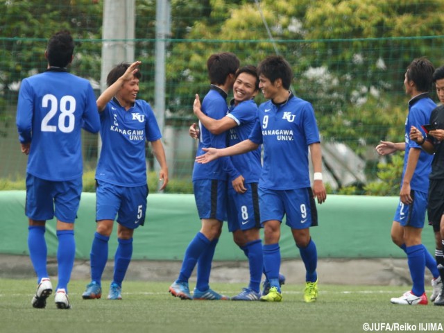 [アミノ]神奈川大はFW鈴木の先制点&MF齋藤2発で明治学院大に3発勝利:2回戦(20枚)