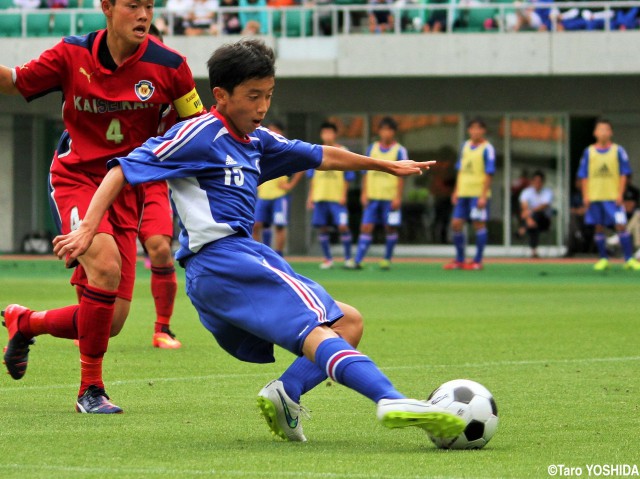 [MOM1395]清水桜が丘FW白井海斗(1年)_エース級の働き見せたルーキーが静岡決勝で決勝点!